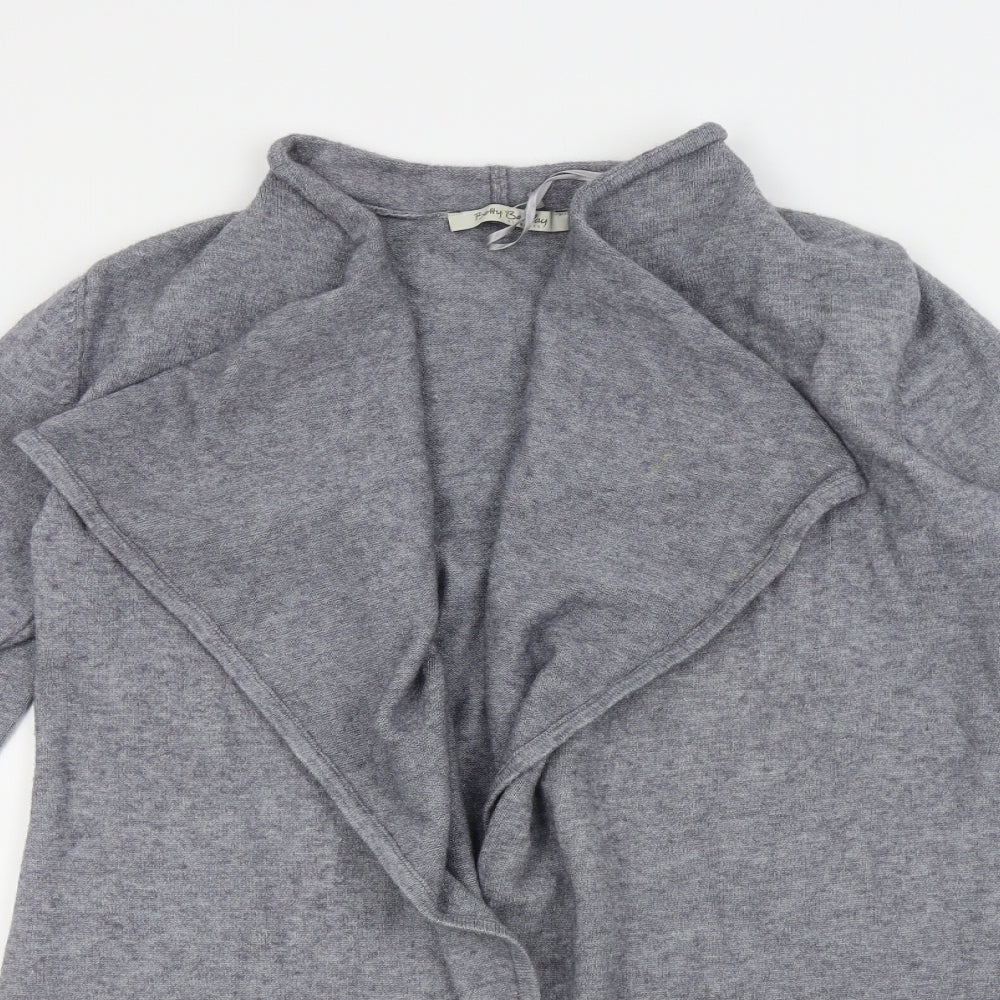 Betty Barclay Womens Grey   Cardigan Jumper Size 10  - Open front