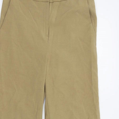 Womens UK Size 10 Papaya Regular Fit  Beige Trousers