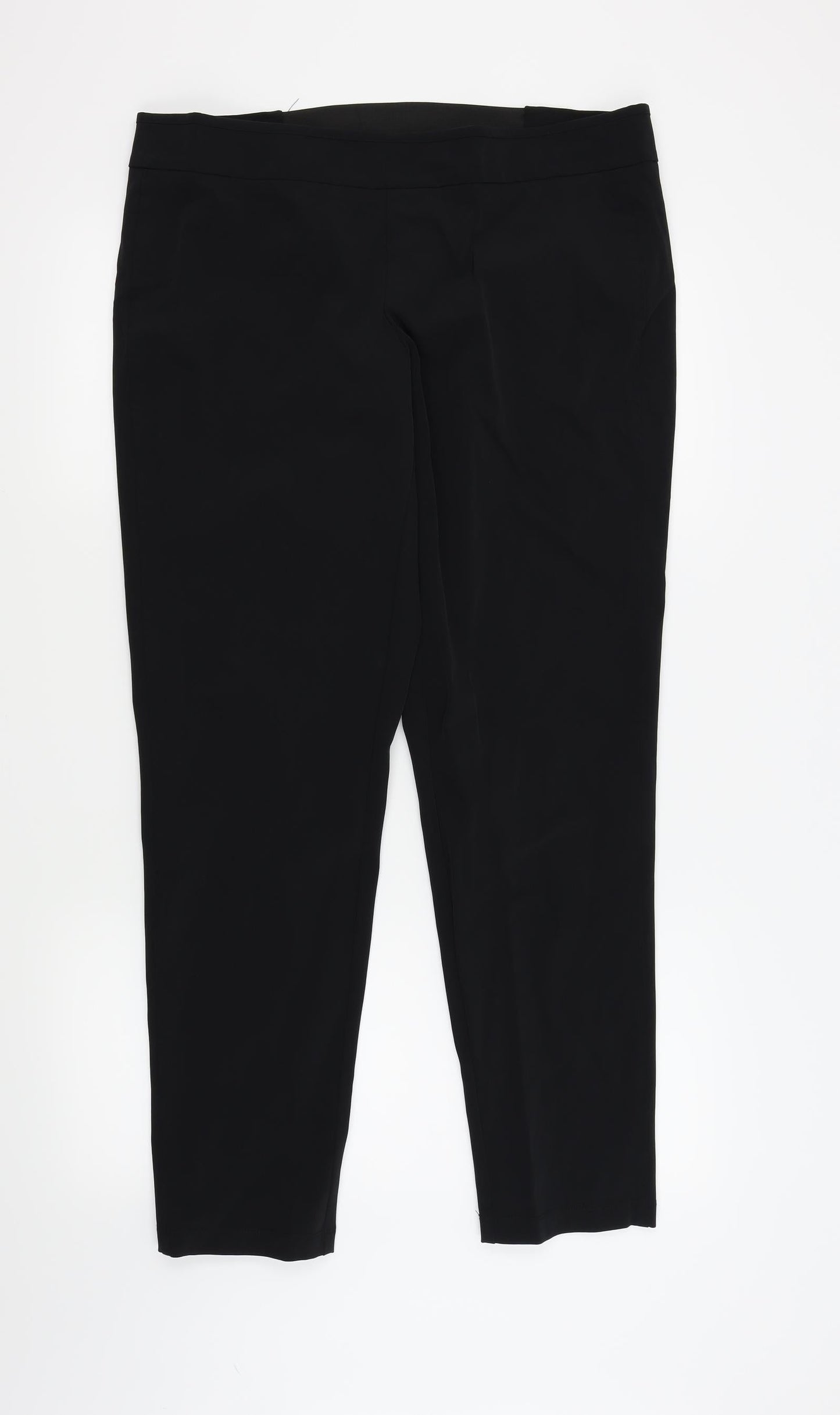 Feathers Womens Black   Trousers  Size 2XL L30 in