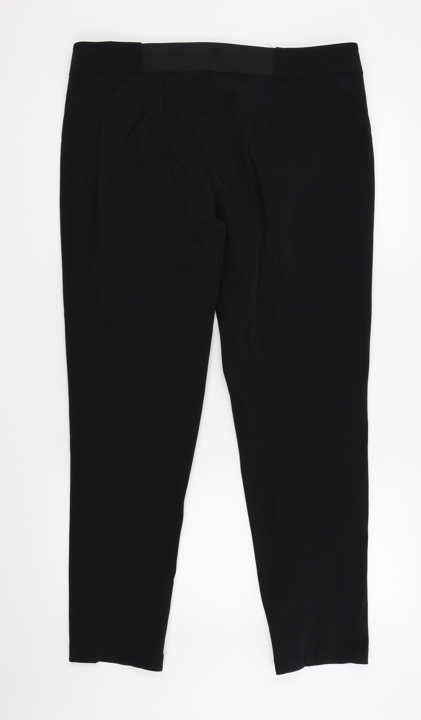 Feathers Womens Black   Trousers  Size 2XL L30 in