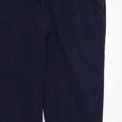 NEXT Womens Blue   Trousers  Size 10 L29 in