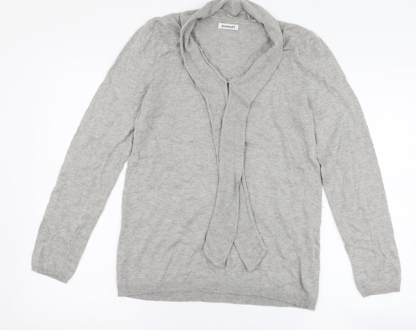 Damart Womens Grey   Pullover Jumper Size 10