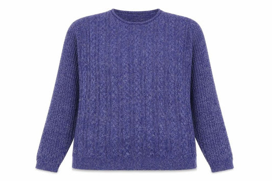 isle Womens Blue   Pullover Jumper Size M