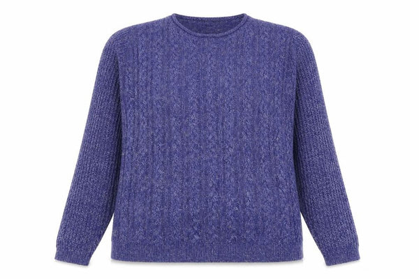 isle Womens Blue   Pullover Jumper Size M