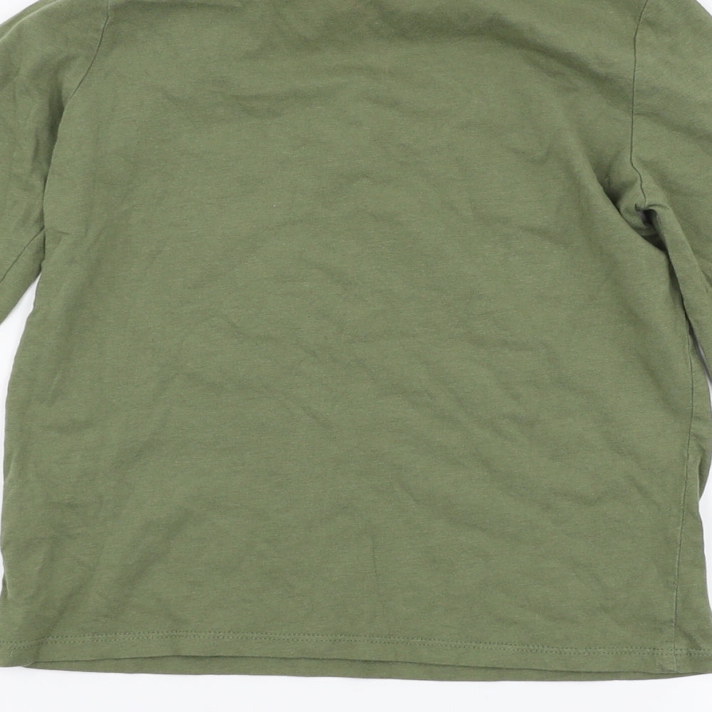 Primark Girls Green   Basic T-Shirt Size 10-11 Years  - love is the way