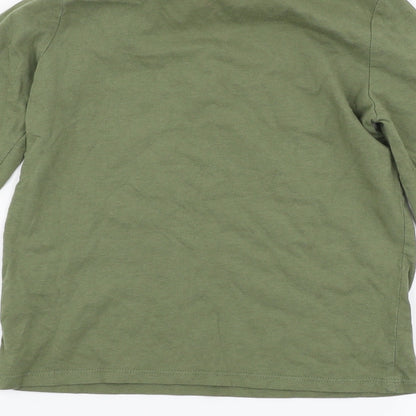Primark Girls Green   Basic T-Shirt Size 10-11 Years  - love is the way