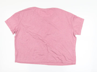 New Look Womens Pink   Top Pyjama Top Size M  - Mon Cheri