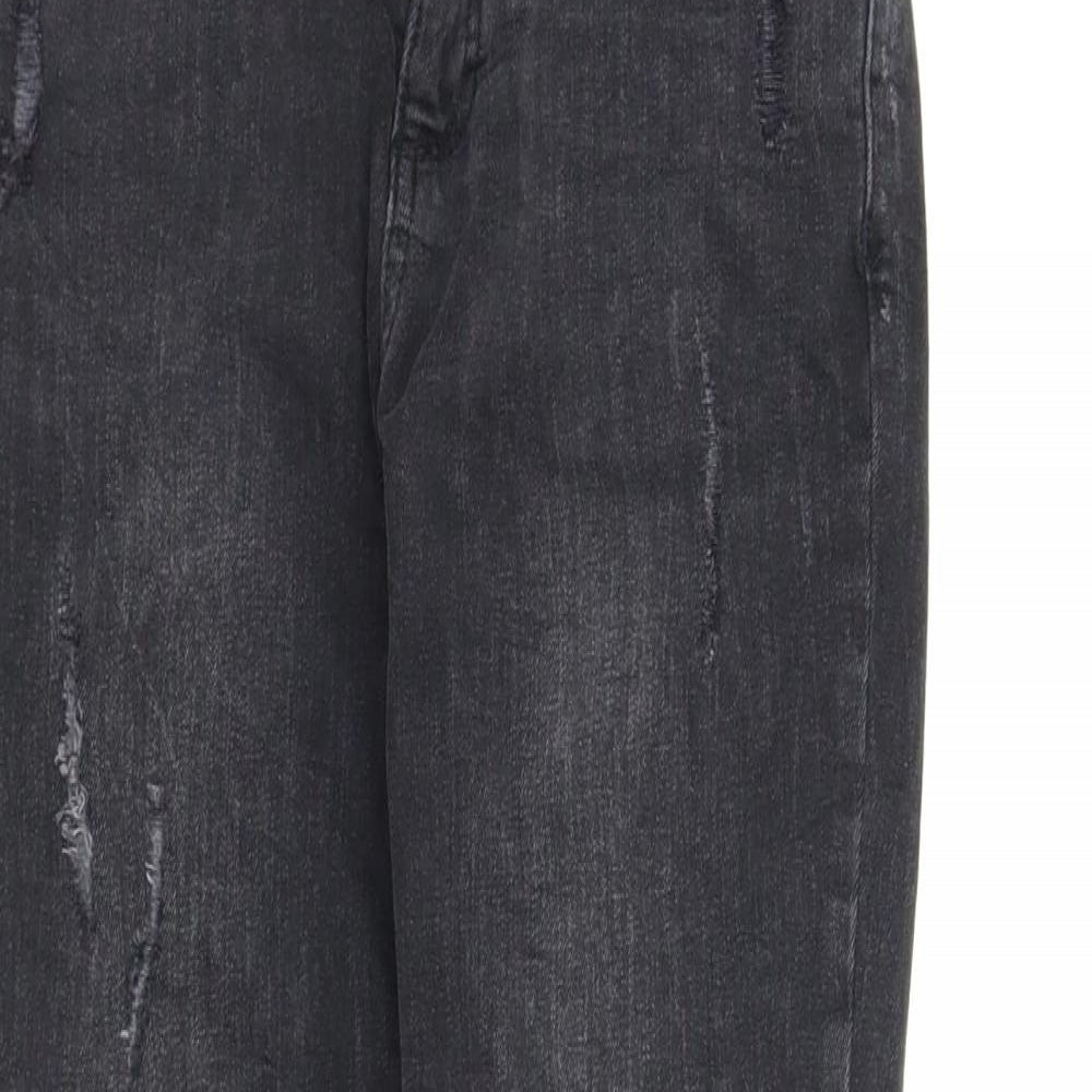 Denim Co Womens Black  Denim Skinny Jeans Size 8 L25 in