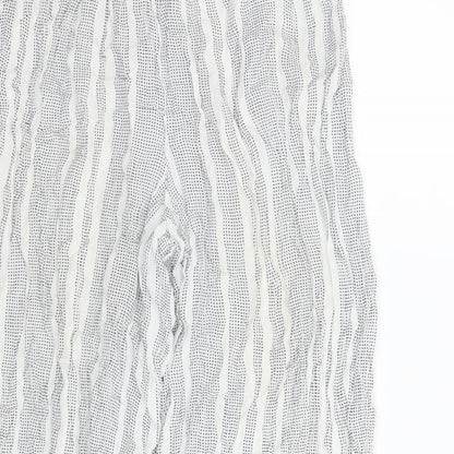 Atmosphere Womens White Striped  Bloomer Trousers Size 10
