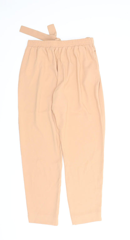 River Island Womens Beige   Capri Trousers Size 10 L25 in