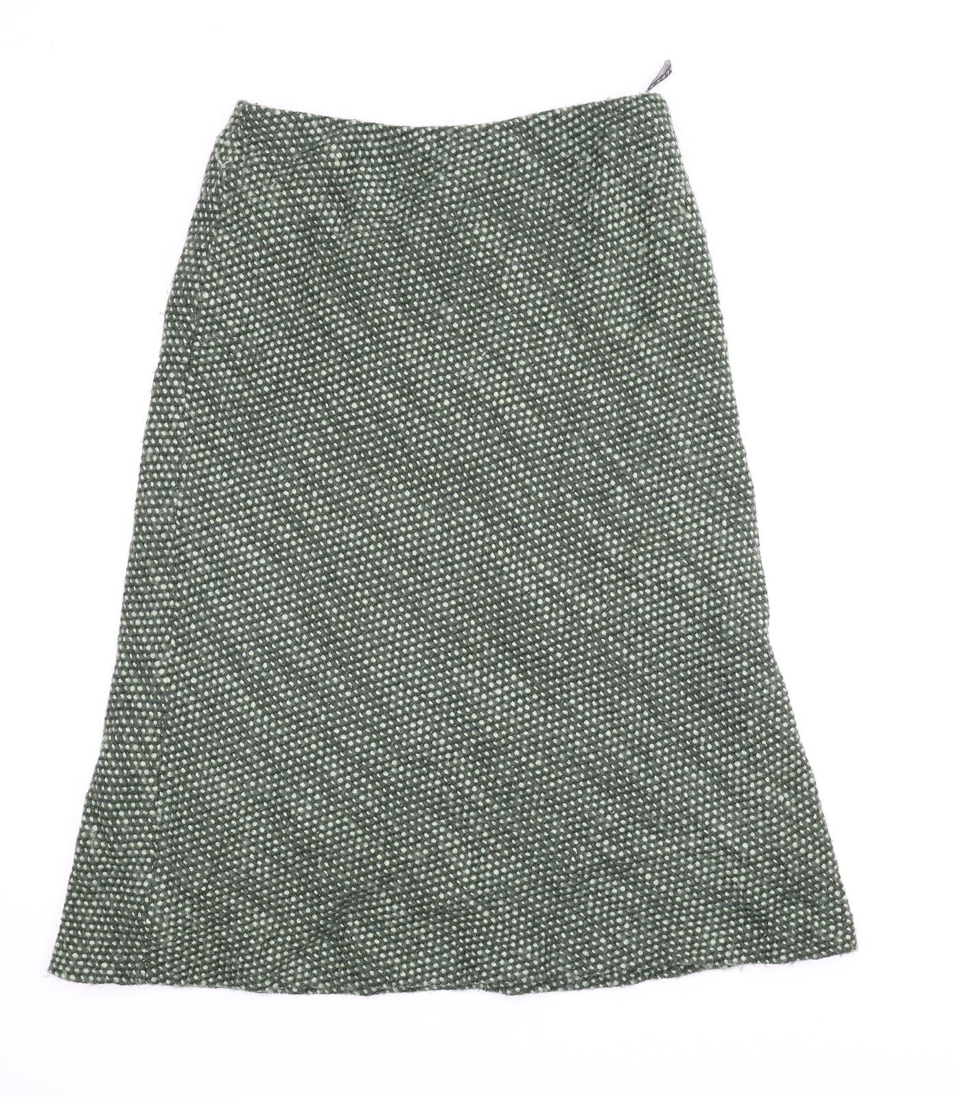 Alex & Co Womens Green   A-Line Skirt Size 16  - Spotted pattern