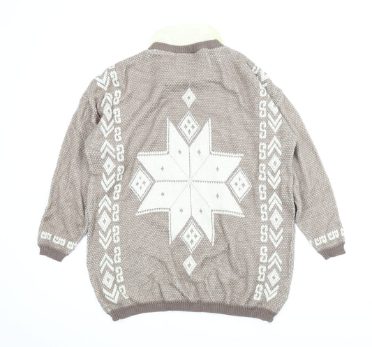 Fashion Extra Womens Brown   Pullover Jumper Size 14