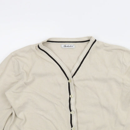 Berkertex Womens Beige   Cardigan Jumper Size 14