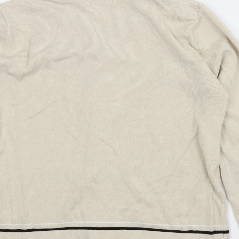 Berkertex Womens Beige   Cardigan Jumper Size 14