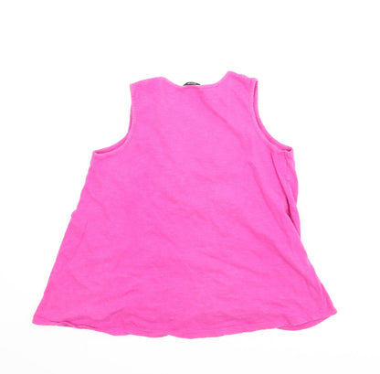 George Girls Pink   Basic Blouse Size 13-14 Years