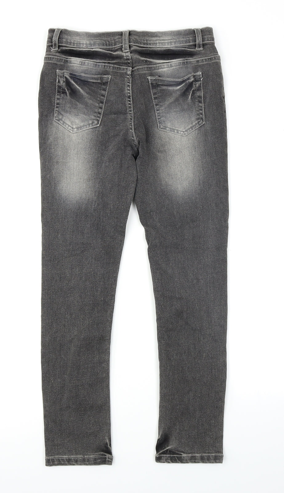 Denim Co Girls Grey  Denim Skinny Jeans Size 10-11 Years