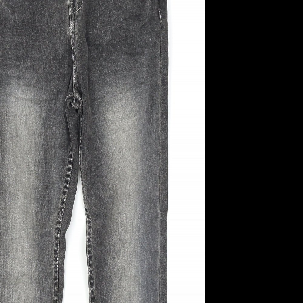 Denim Co Girls Grey  Denim Skinny Jeans Size 10-11 Years