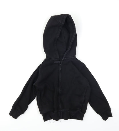Matalan Boys Black   Jacket  Size 4 Years