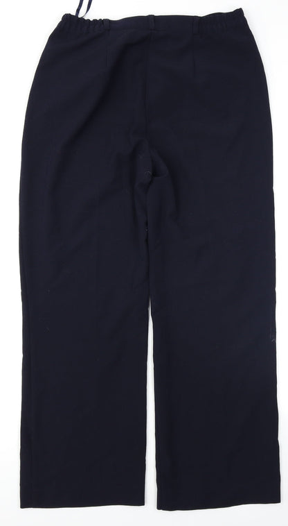 Classic Womens Blue   Trousers  Size 12 L27 in