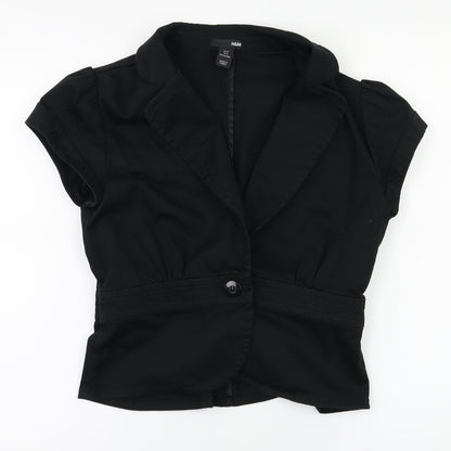 H&M Womens Black   Jacket  Size 10