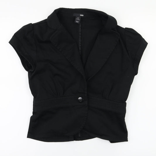 H&M Womens Black   Jacket  Size 10