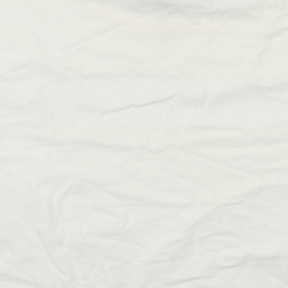 Womens UK Size 10 Topshop White Basic T-Shirt