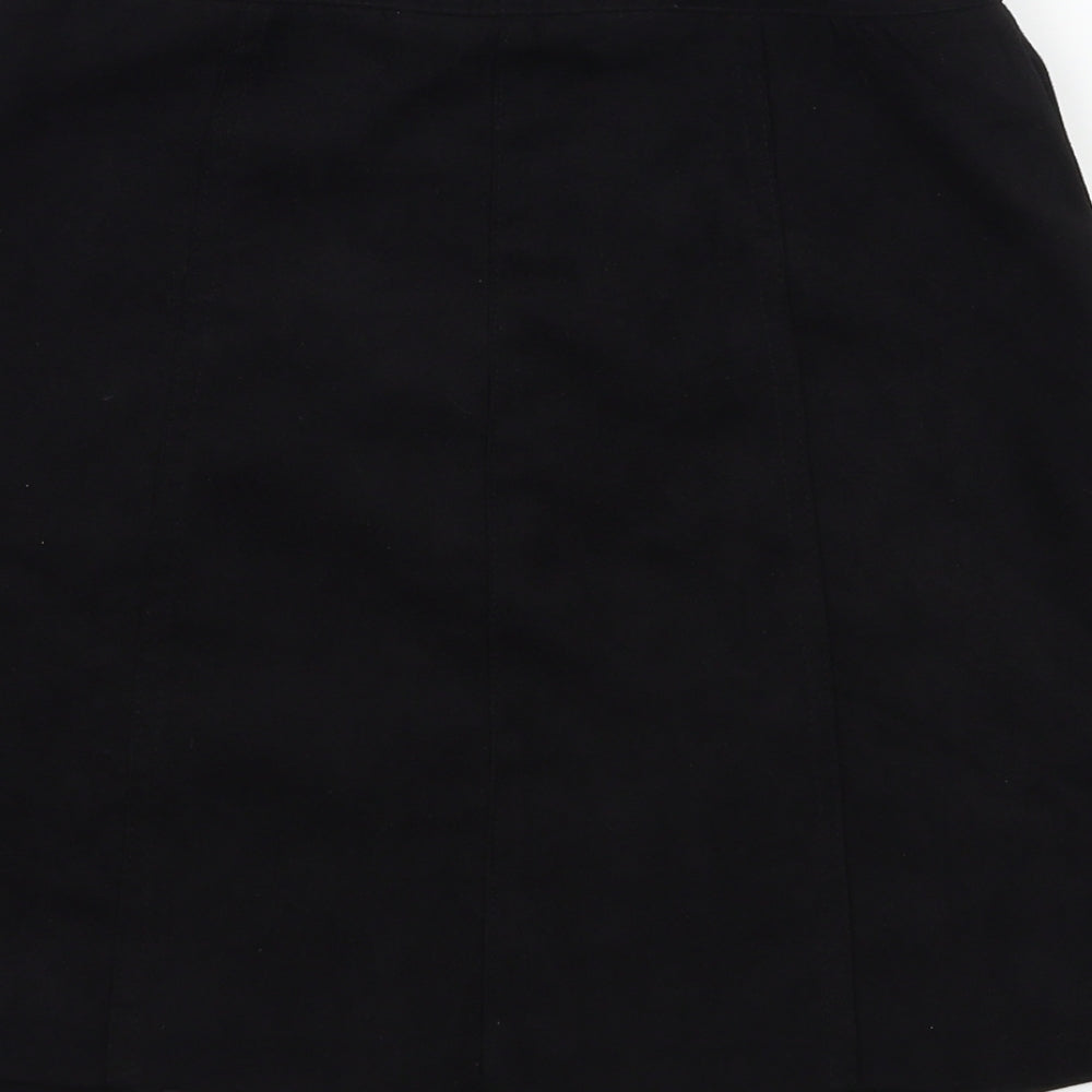 H&M Womens Black   A-Line Skirt Size 8