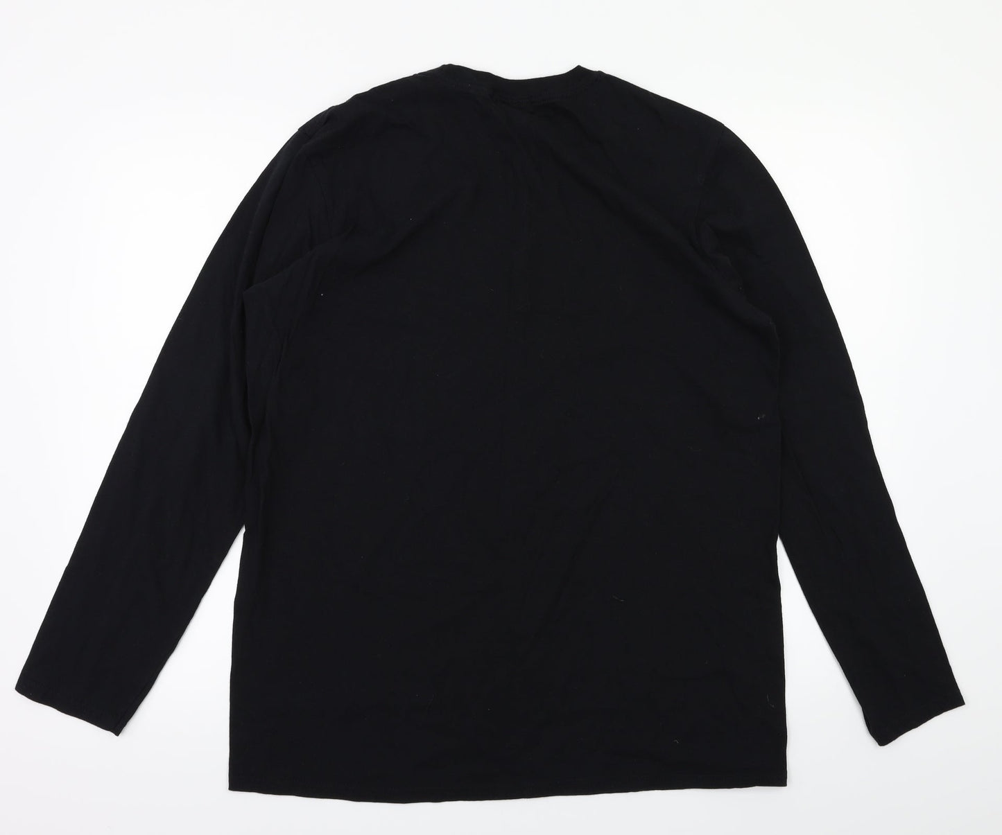 Womens UK Size M Pretty Little Thing Black Basic T-Shirt