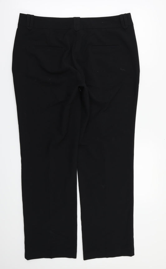 NEXT Womens Black   Trousers  Size 14 L30 in