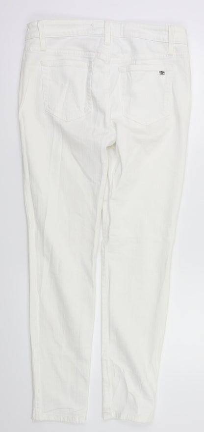 Joe Womens White   Mom Jeans Size 28 L30 in