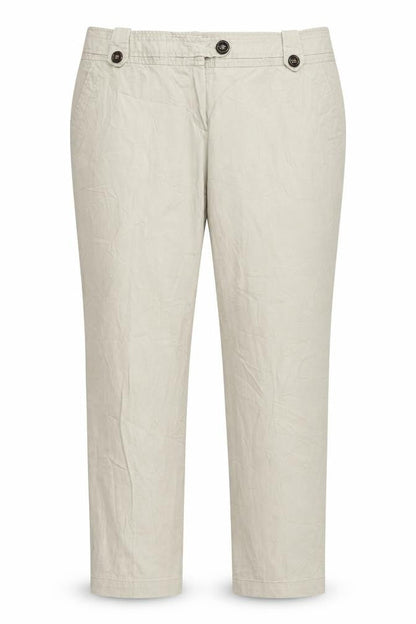 Womens UK Size 16 Flame Regular Fit  Beige Trousers