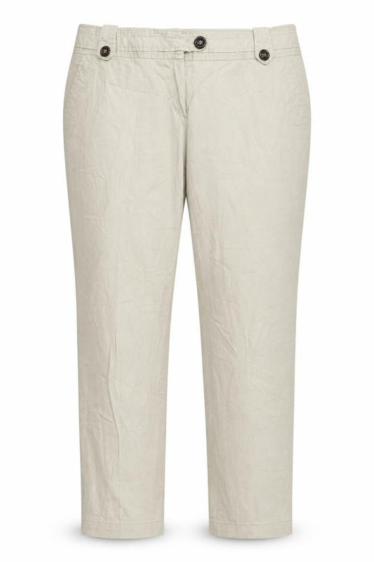 Womens UK Size 16 Flame Regular Fit  Beige Trousers