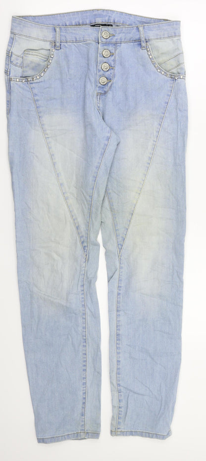 KappAhl Womens Blue   Skinny Jeans Size 10 L31 in