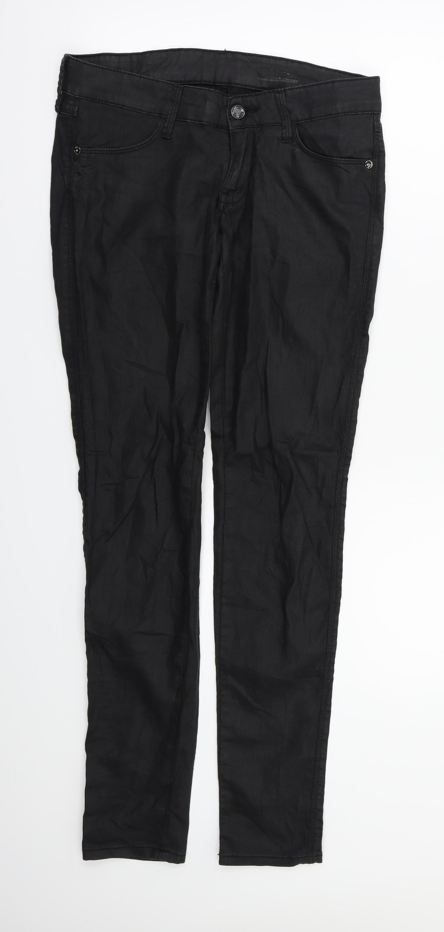H&M Womens Black   Skinny Jeans Size 27 L32 in