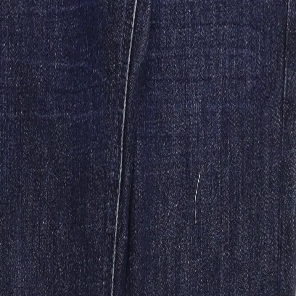 Womens UK Size 32 in Preworn Regular Fit Straight Blue Jeans
