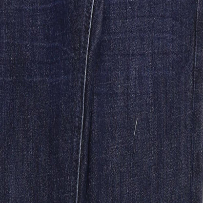 Womens UK Size 32 in Preworn Regular Fit Straight Blue Jeans
