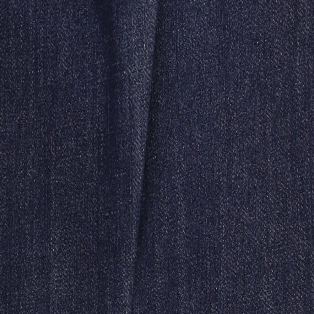 Womens UK Size 32 in Preworn Regular Fit Straight Blue Jeans