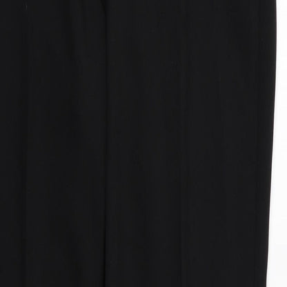 George Womens Black   Trousers  Size 8 L30 in