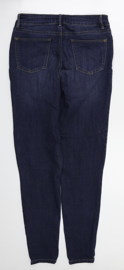 TU Womens Blue   Skinny Jeans Size 10 L28 in