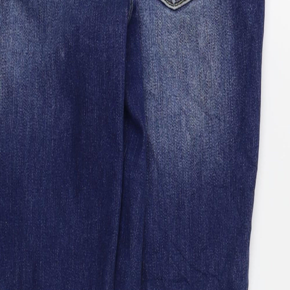 Denim Womens Blue   Skinny Jeans Size 6 L26 in - ripped jeans