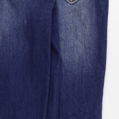 Denim Womens Blue   Skinny Jeans Size 6 L26 in - ripped jeans