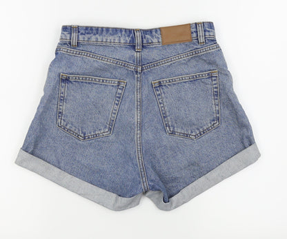 Monkl Womens Blue   Hot Pants Shorts Size 26 in