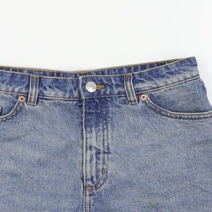 Monkl Womens Blue   Hot Pants Shorts Size 26 in