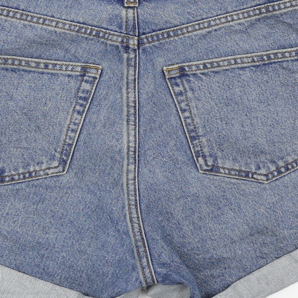 Monkl Womens Blue   Hot Pants Shorts Size 26 in