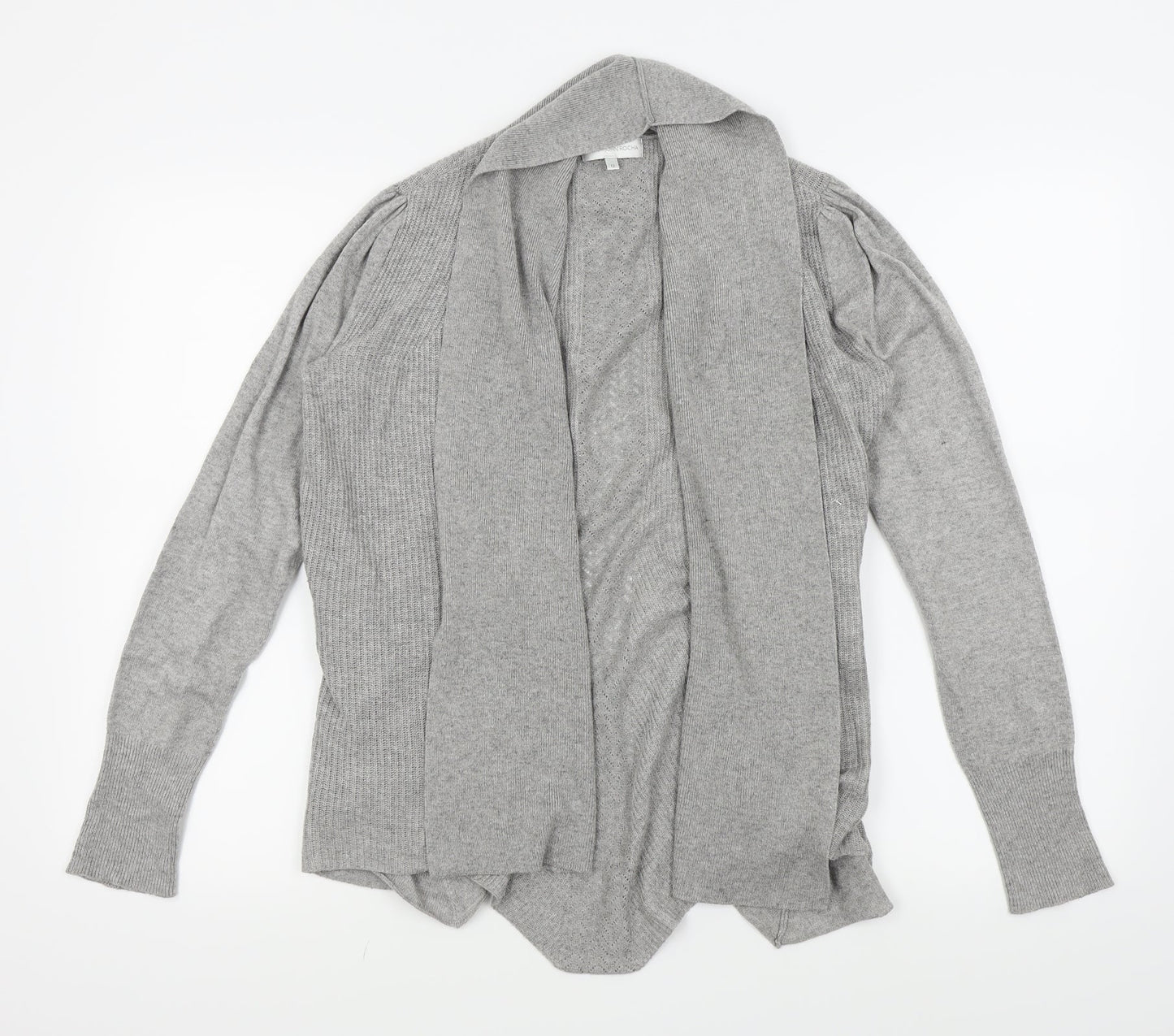 RJR.John Rocha Womens Grey   Cardigan Jumper Size 12