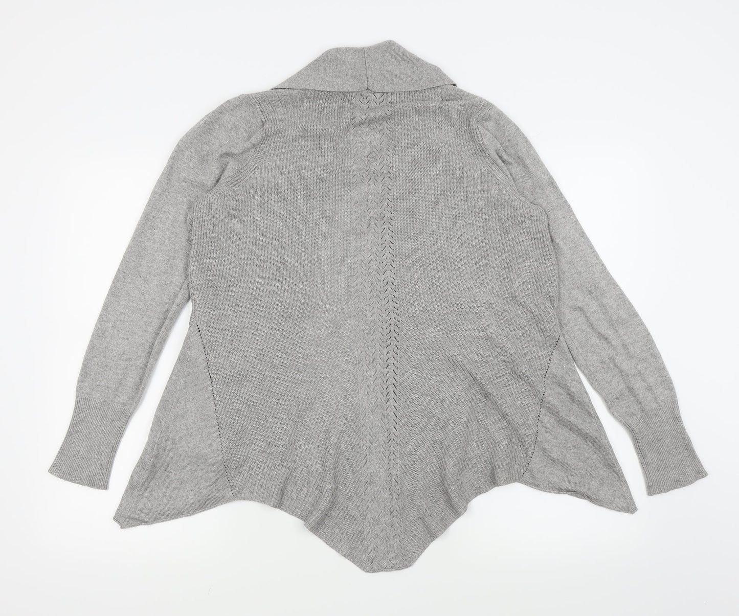 RJR.John Rocha Womens Grey   Cardigan Jumper Size 12