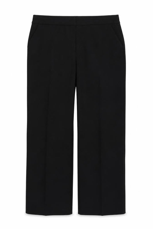 Womens UK Size 18 BM Regular Fit  Black Trousers