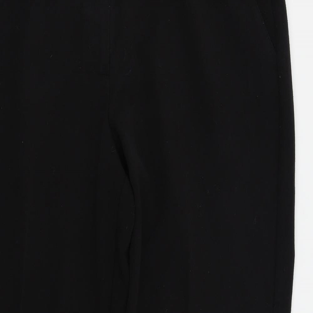 Womens UK Size 18 BM Regular Fit  Black Trousers