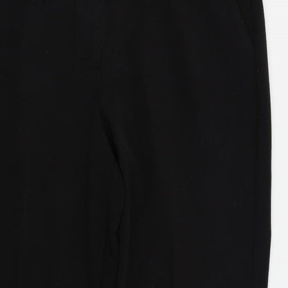 Womens UK Size 18 BM Regular Fit  Black Trousers