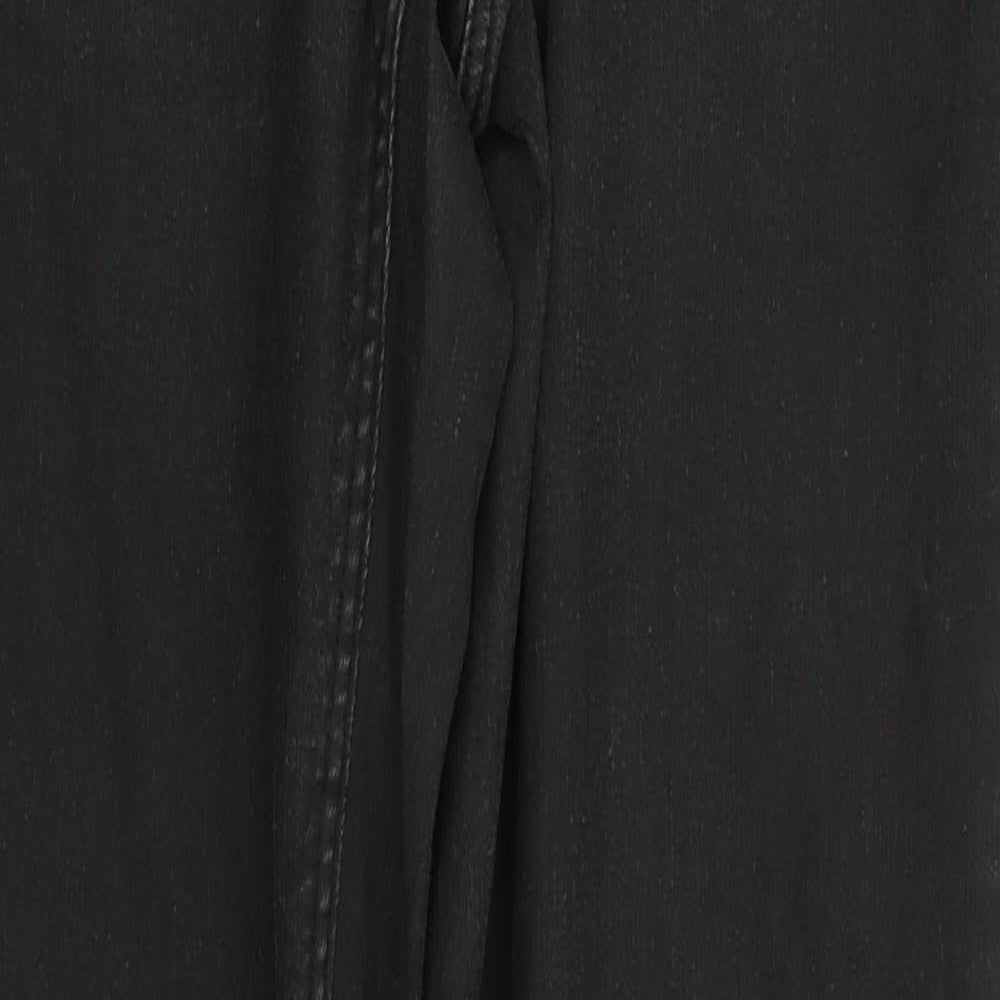 Womens UK Size 10 H&M Regular Fit Skinny Black Jeans